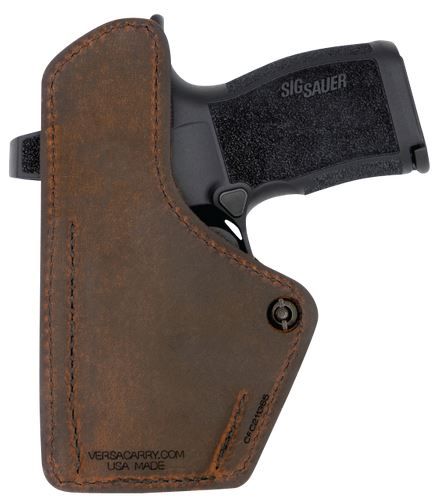 Versacarry Compound Custom IWB Brown Polymer Belt Clip Fits Sig P365 Right Hand