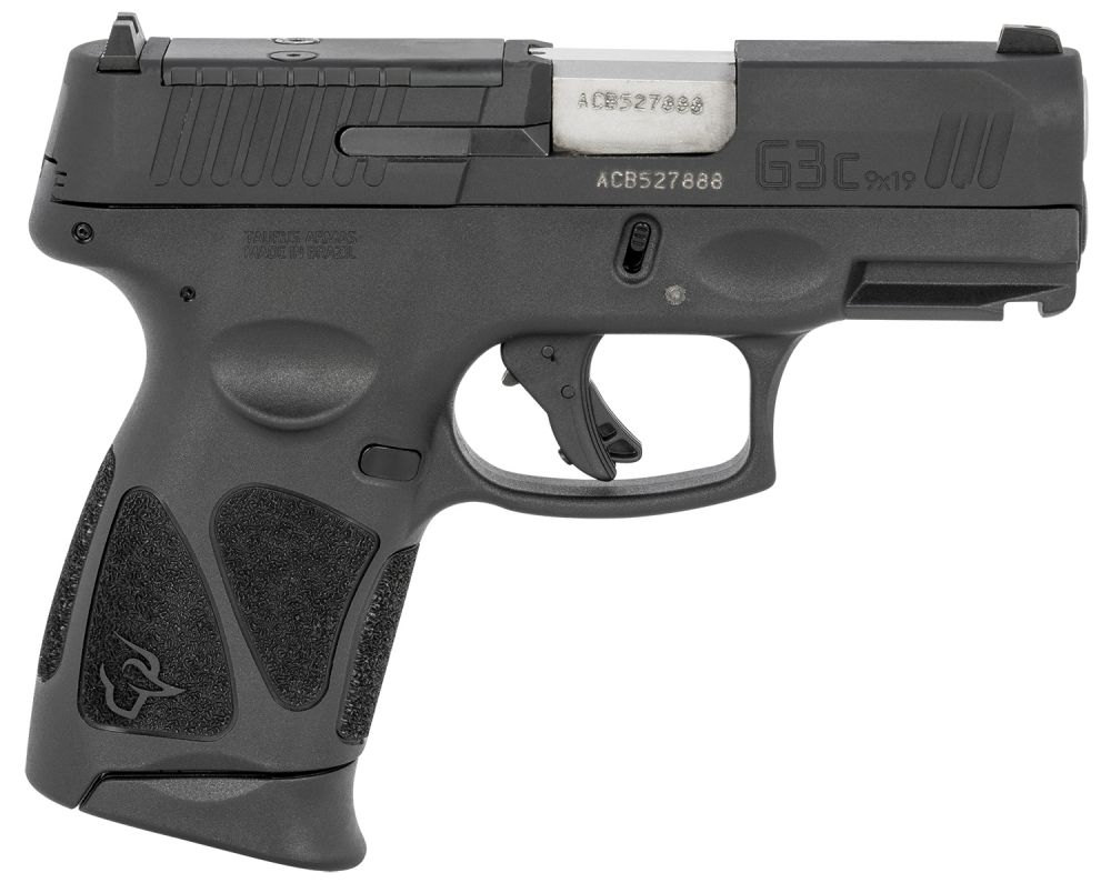 Taurus G3C TORO Optic Ready 12 Rounds 9mm Pistol - 12+1 Rounds | 3.2" Barrel | Polymer Grips | Blue/Black