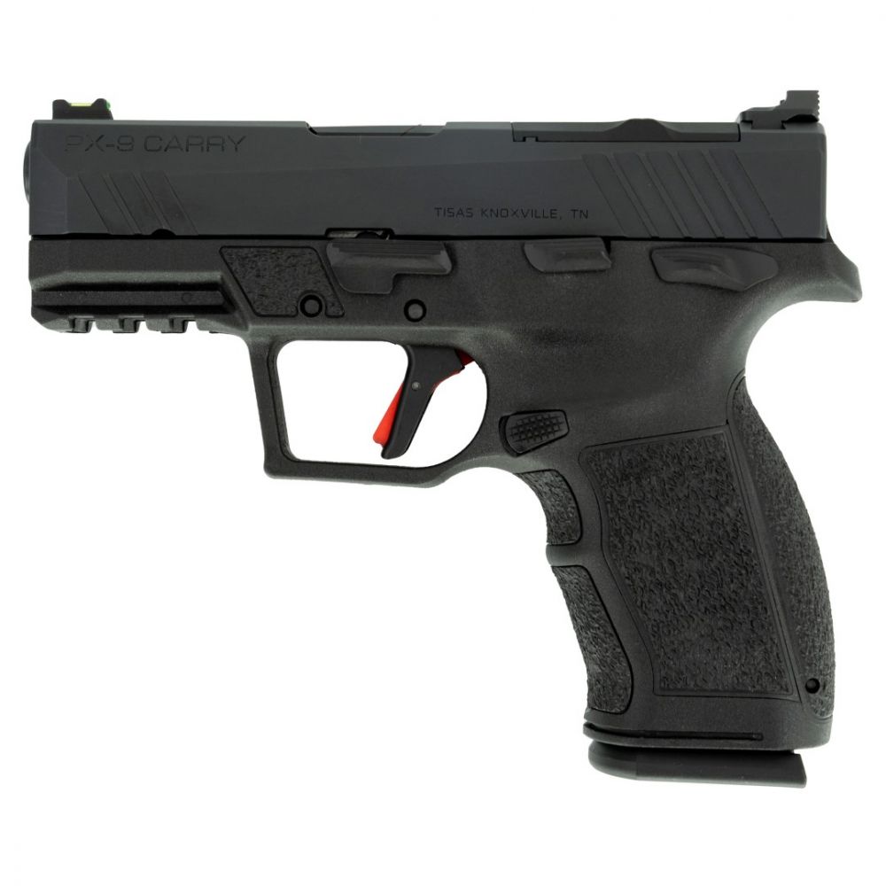 Tisas PX-9 Carry 9mm Optic Ready Semi Auto Pistol - 15+1 Rounds | 3.5" Barrel | Iron Sights
