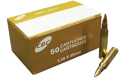 MAGTECH CBC 556NATO 62GR FMJ 50/1000 - Brass Casing