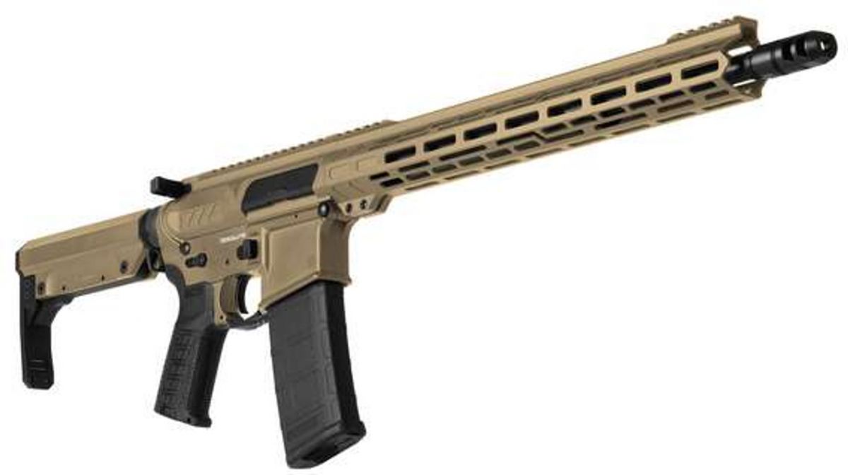 CMMG Inc. Resolute MK4 223 REM/5.56, 16.1" Threaded Barrel, Coyote Tan, 30 Rounds - 30+1 Rounds | 16.1" Barrel