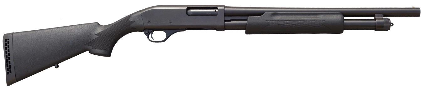 Blue Line BL-18 12 Gauge Pump Shotgun - 5+1 Rounds | 18" Barrel | 3" Chamber | Black Synthetic Stock | Synthetic | Blue/Black