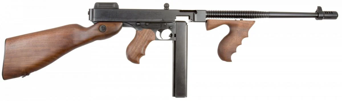 Thompson 1927A-1 Deluxe 45 ACP Semi Auto Rifle - 20 Rounds | 16.5" Barrel | Walnut Stock | Wood
