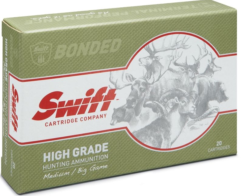 SWIFT AMMO .308 Winchester SCIROCCO 150GR 20/10 - Brass Casing