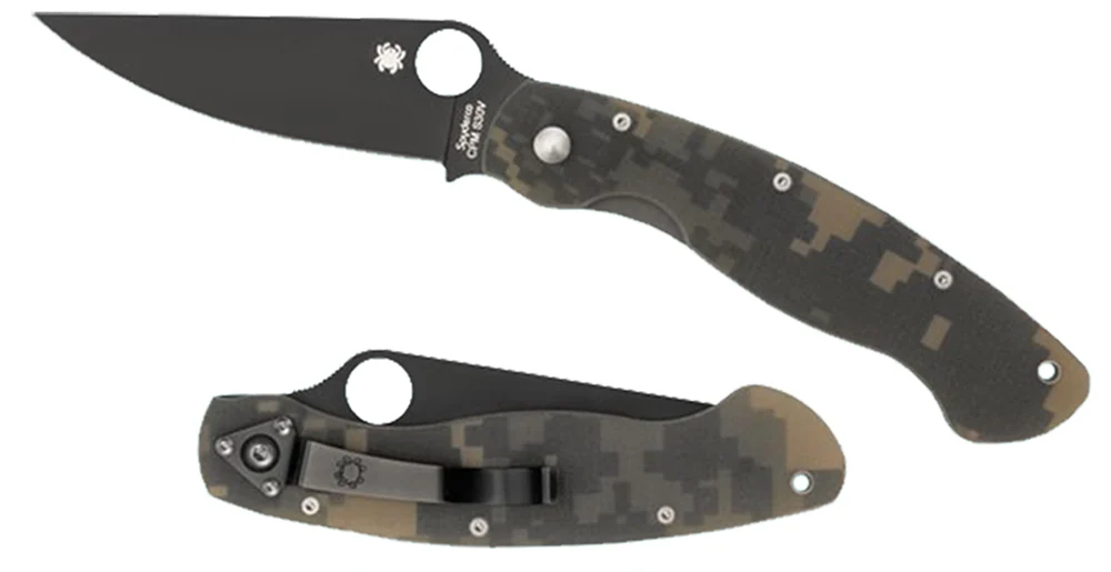 Spyderco C36 Folder 4" CPM-S30V Clip Point G10 Ca