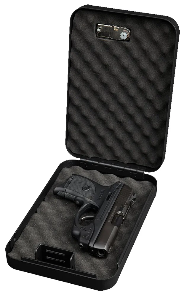 Bulldog Personal Vault-Combination Lock,18gauge Steel, Black - Black Color