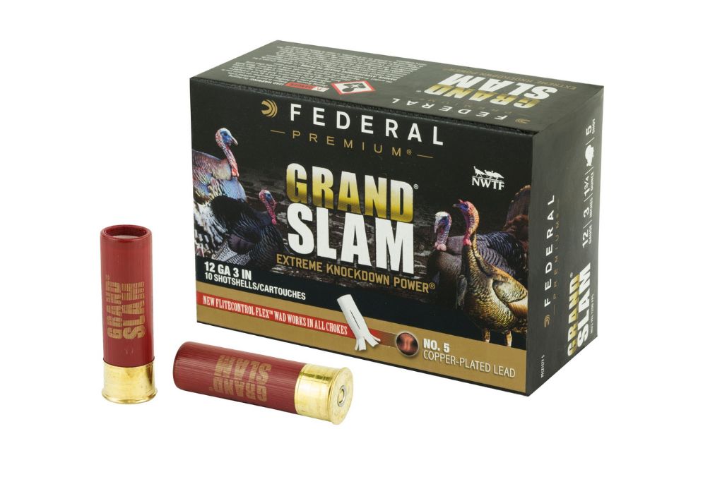 Federal Premium Grand Slam Turkey12 Gauge Ammo 3" 1-3/4oz#5 10 Round Box