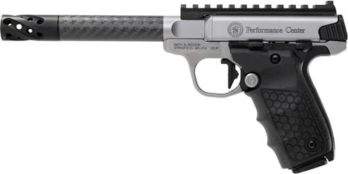 Smith & Wesson SW22 VICTORY PF CENTER - 10 Rounds | 6" Barrel | Polymer Grips | Stainless/Silver
