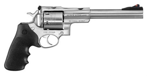 Ruger Super Redhawk 7.5" 480 Ruger Revolver - 6 Rounds | 7.5" Barrel | Stainless/Silver | 3-Dot Sights