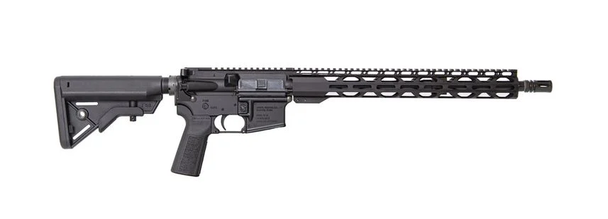 Radical RF-15 Socom 5.56 NATO AR-15 w/15" RPR Rail - 30 Rounds | 16" Barrel | 6-Position Black Stock | Synthetic | Blue/Black
