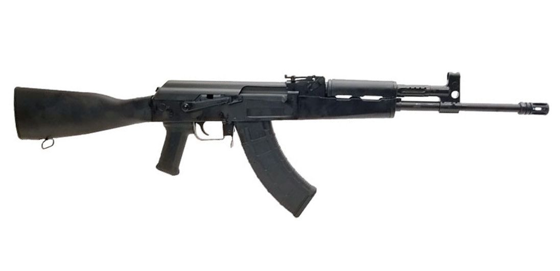 Century International Arms Inc.VSKA Tactical 7.62X39 - 30+1 Rounds | 16.5" Barrel | Black Stock | Synthetic | Blue/Black