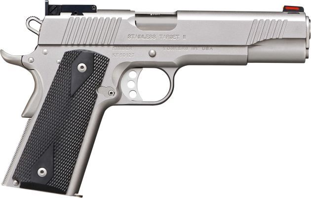 Kimber Stainless Steel Target II 10m 8RD CA Compliant - 8+1 Rounds | 5.01" Barrel