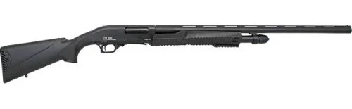 Iver Johnson PAS12 Black 30" 12 Gauge Shotgun - 5 Rounds | 30" Barrel | 3" Chamber | Black Synthetic Stock | Synthetic | Blue/Black