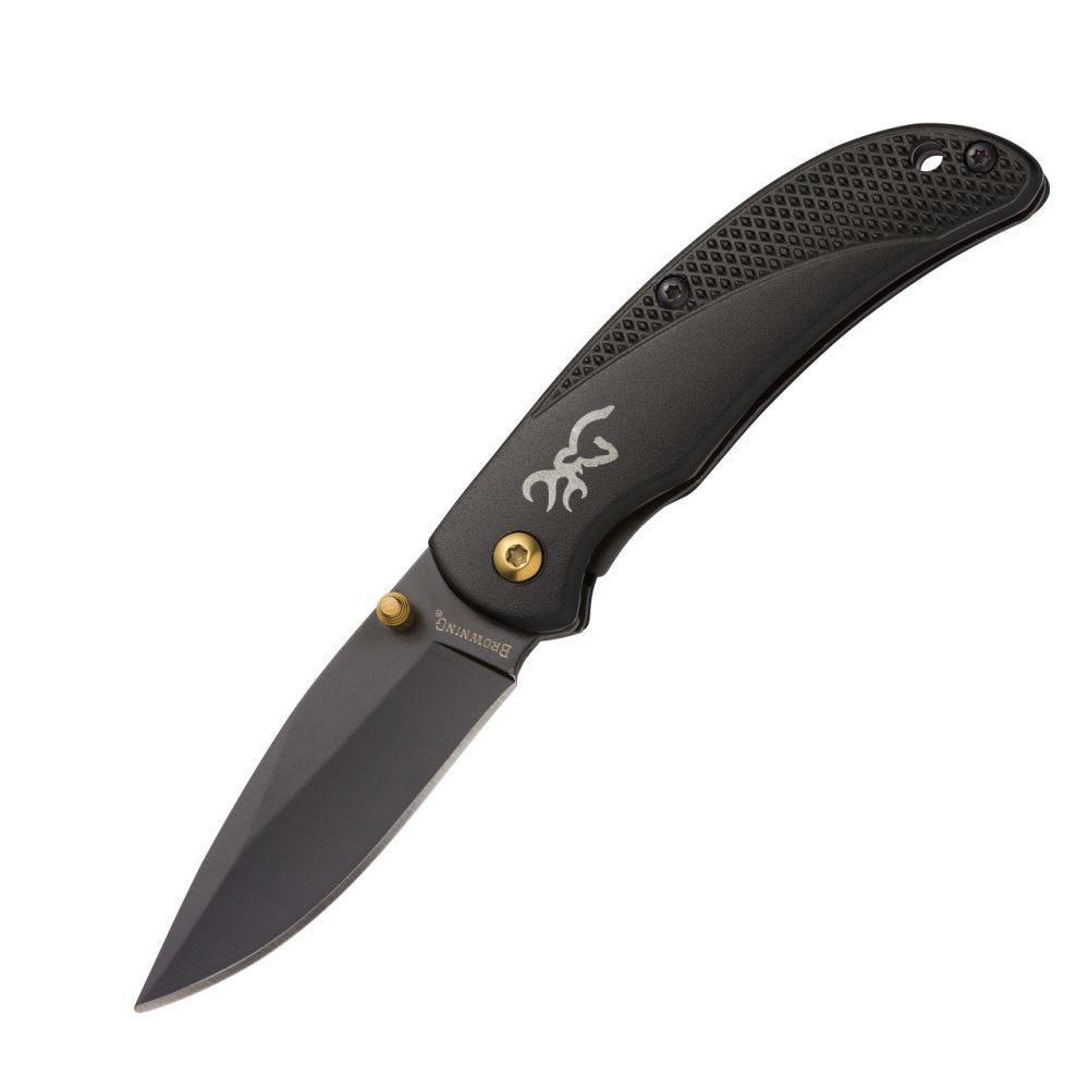 Browning Prism 3 Plain Edge Drop Point Folding Knife 2-7/8"