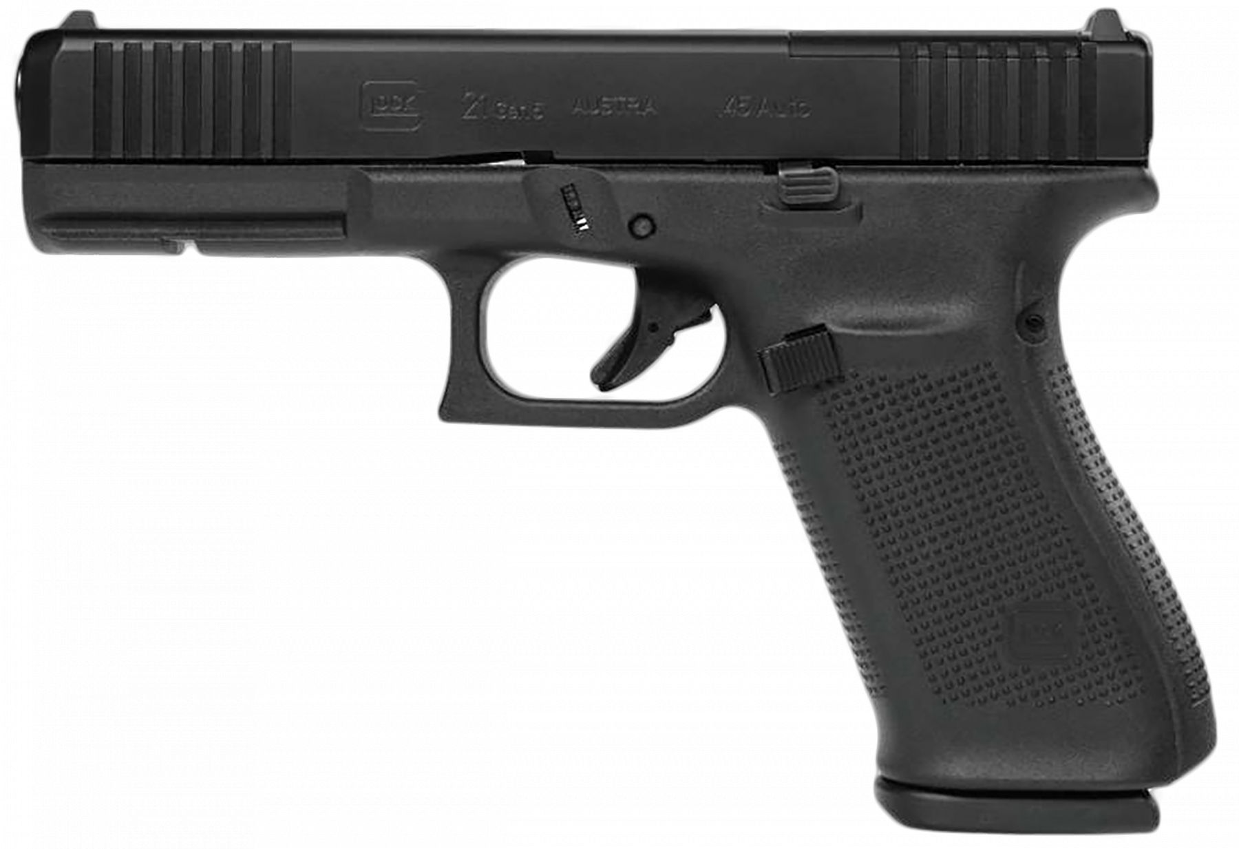 Glock 21 GEN5 MOS .45 ACP 13+1 3 Magazines - 13+1 Rounds | 4.61" Barrel | Blue/Black