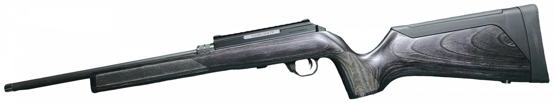 Hammerli Arms Force B1 .22 Long Rifle Adjustable All Weather Gray Wood Stock - 10+1 Rounds | 16.1" Barrel | Wood | Blue/Black