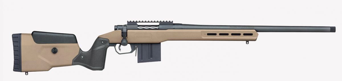 Mossberg & Sons Patriot LR Tactical .308 - 10+1 Rounds | 22" Barrel | Flat Dark Earth Stock | Synthetic