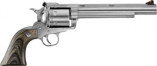 Ruger Super Blackhawk Hunter 44mag Revolver - 6 Rounds | 7.5" Barrel | Polymer Grips | Stainless/Silver | Adjustable Sights