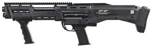 Standard Manufacturing DP-12 Gen II Tactical Black 12 Gauge Shotgun - 16 Rounds | 18.75" Barrel | 3" Chamber | Fixed Stock | Synthetic | Blue/Black