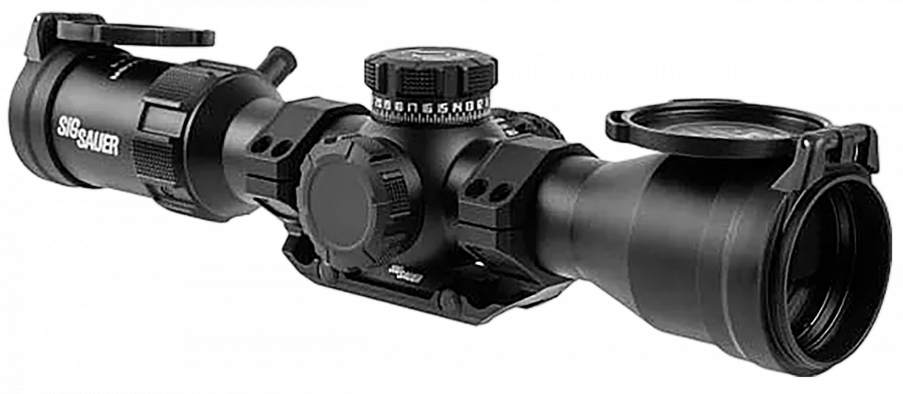Sig Sauer Tango-MSR 2-12x40 34mm FFP MRAD Black w/ MSR Mount