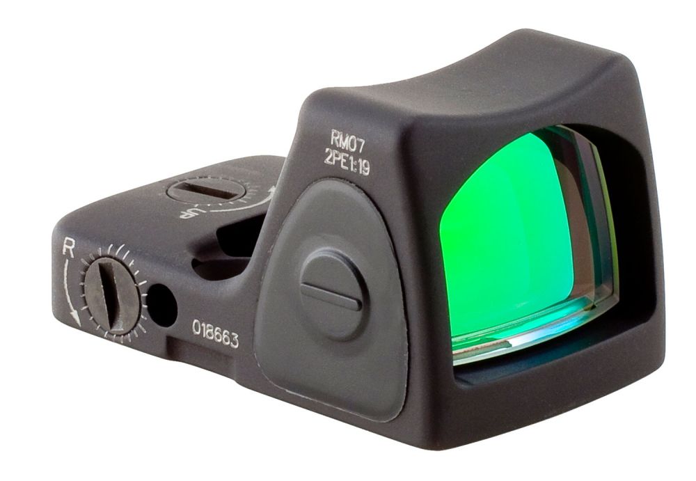 Trijicon RMR Type 2 1x 6.5 MOA Red Dot Sight - CR2032 Battery | Unlimited Eye Relief | Unlimited Field of View | 1x Fixed Magnification