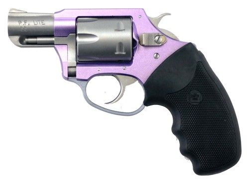 Charter Arms Pathfinder Lite Lavender 2" 22 Long Rifle Revolver - 6 Rounds | 2" Barrel | Stainless/Silver