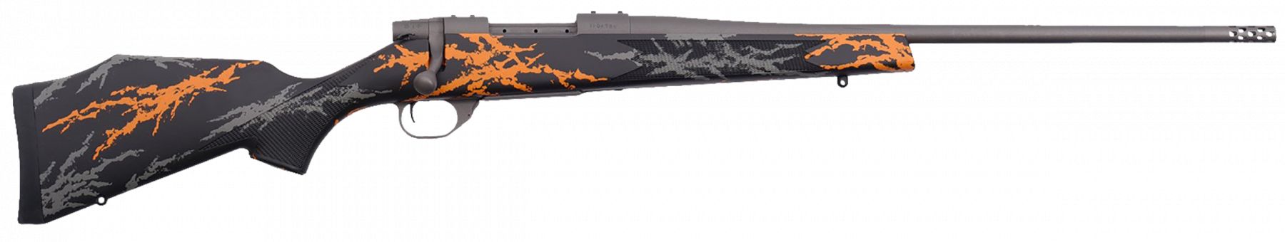 Weatherby VGD Compact - 5 Rounds | 20" Barrel | Black/Gray Webbing Stock | Synthetic