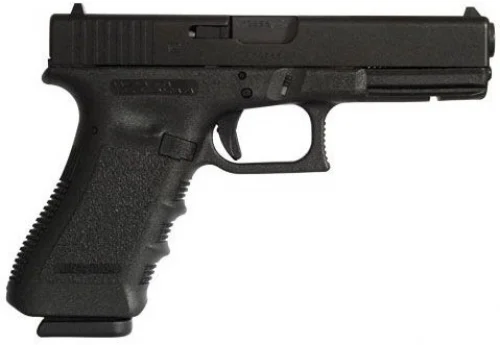 Glock G22 Gen3 USA 15 Rounds 40 S&W Pistol - 15+1 Rounds | 4.49" Barrel | Polymer Grips | Blue/Black | Glock Fixed Rear Sights