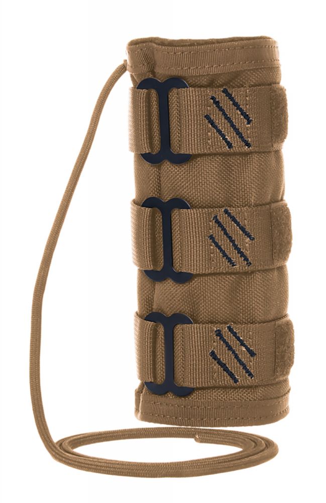 GPS Bags Tactical Suppressor Cover 6" Tan 1000D Nylon with Tether Line