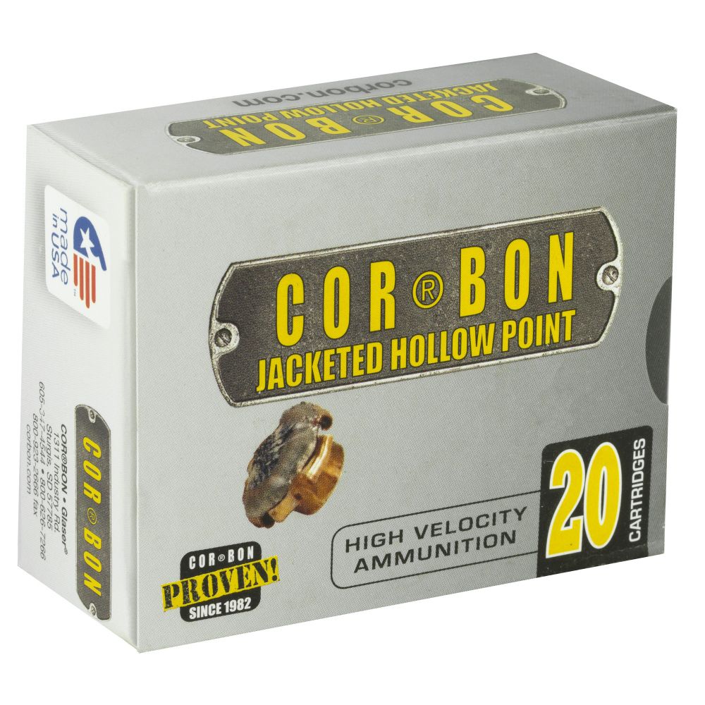 Corbon .45 ACP 230 Grain Jacketed Hollow Point - Brass Casing