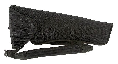 U. Mike's BNDLR HOLSTER 4 Black - 6 - 7 1/2" Barrel Single Action Revolvers Add Mod | Black Color | 7"-8.5" Barrel Med/Large Double Action Revolver Gun Mod | Nylon Material | Bandolier Holster 9504-1 Model | 04-1 Size | Shoulder Holster System Type
