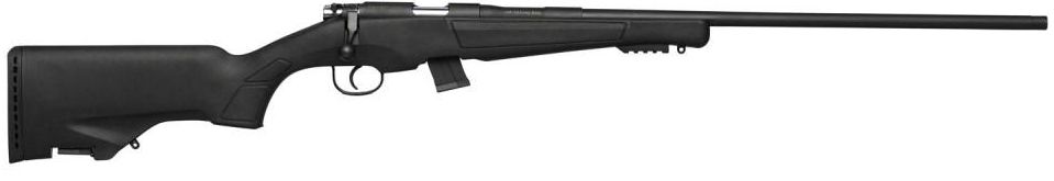 Escort Bolt Action .22 LR Black Synthetic Stock 25" Threaded - 10 Rounds | 25" Barrel | Black Stock | Synthetic