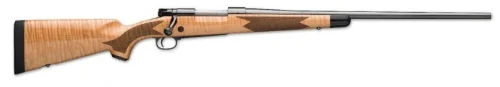 Winchester Model 70 Super Grade .243 Winchester, 22" Barrel, AAA Maple Stock, 5 Rounds - 5+1 Rounds | 22" Barrel | AAA Maple Stock | Polished Blue