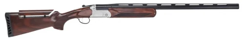 Stevens 555 Compact Trap 20 Gauge, 26" Barrel, 3" Chamber, Turkish Walnut, Single Shot - 2 Rounds | 26" Barrel | 3" Chamber | Turkish Walnut Stock | Wood | Blue/Black