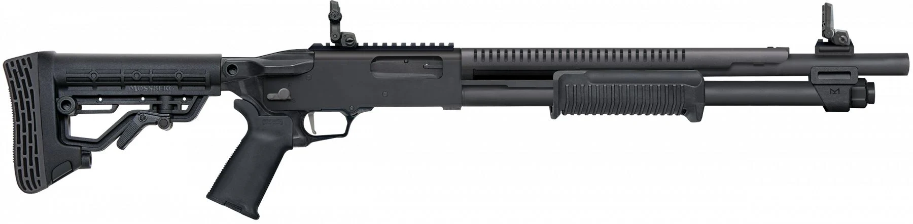Mossberg & Sons 590R 12ga Tactical Shotgun 18.50" 6+1 - 6+1 Rounds | 18.5" Barrel | 3" Chamber