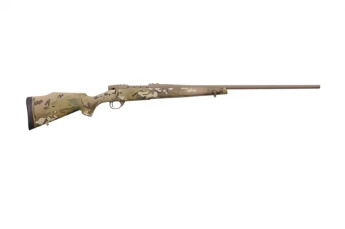Weatherby Vanguard Flat Dark Earth 6.5mm Creedmoor Bolt Action Rifle - 4+1 Rounds | 24" Barrel | Synthetic Stock | FDE/Tan