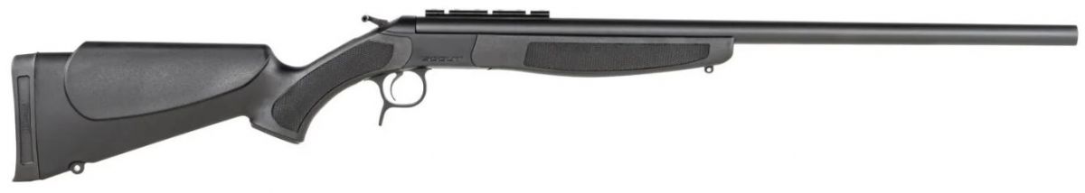 CVA Scout 45-70 Goverment Single Shot Rifle - 1 Round | 25" Barrel | Black Synthetic Stock | Synthetic | Blue/Black