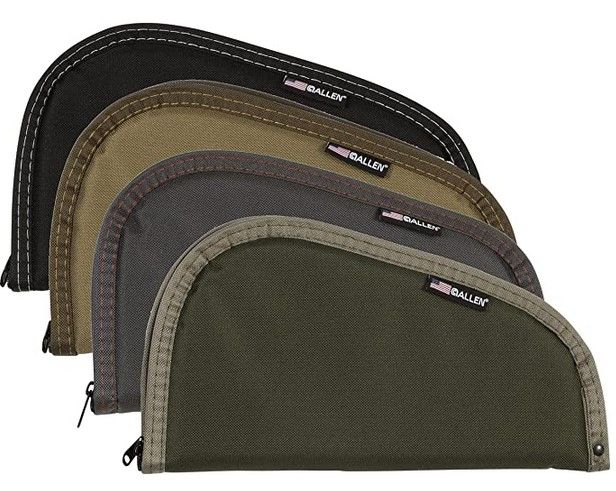 Allen Handgun Case Assorted Color - 13" Dimensions | Textured | Endura Material | Handgun Case Type