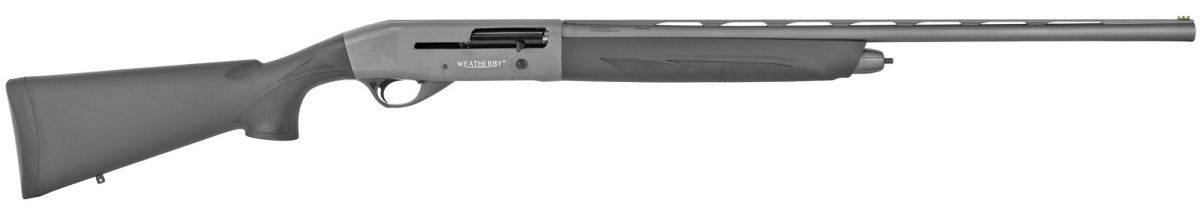 Weatherby Element Tungsten Gray 26" 12 Gauge Shotgun - 4+1 Rounds | 26" Barrel | 3" Chamber | Griptonite Stock | Synthetic | Gray