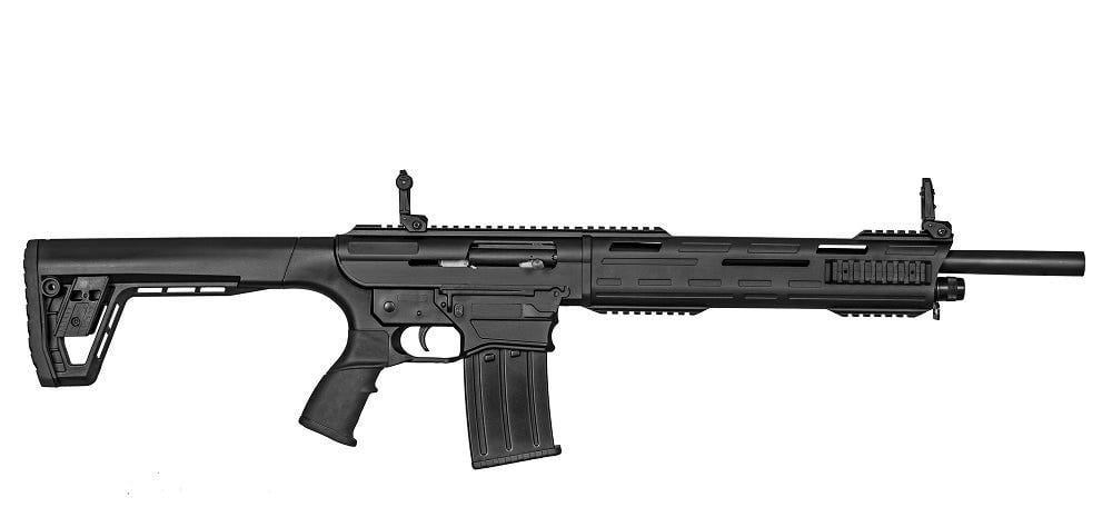 SDS Imports Tokarev TAR Black 12 Gauge Shotgun - 5 Rounds | 18.5" Barrel | 3" Chamber | Synthetic Stock | Blue/Black