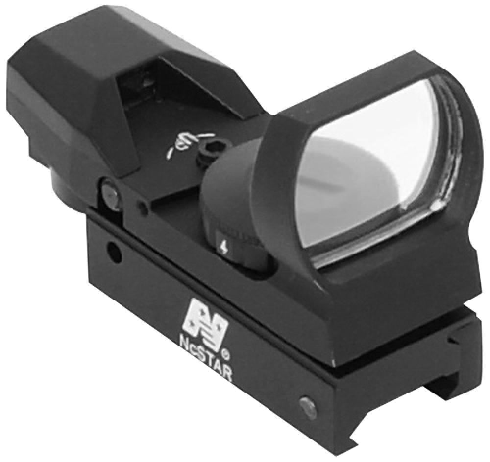 NcSTAR Heads Up 1x 24x34mm 3 MOA Dual Illuminated Multi Reflex Sight - CR2032 Battery | Unlimited Eye Relief | Unlimited Field of View | 1x Fixed Magnification