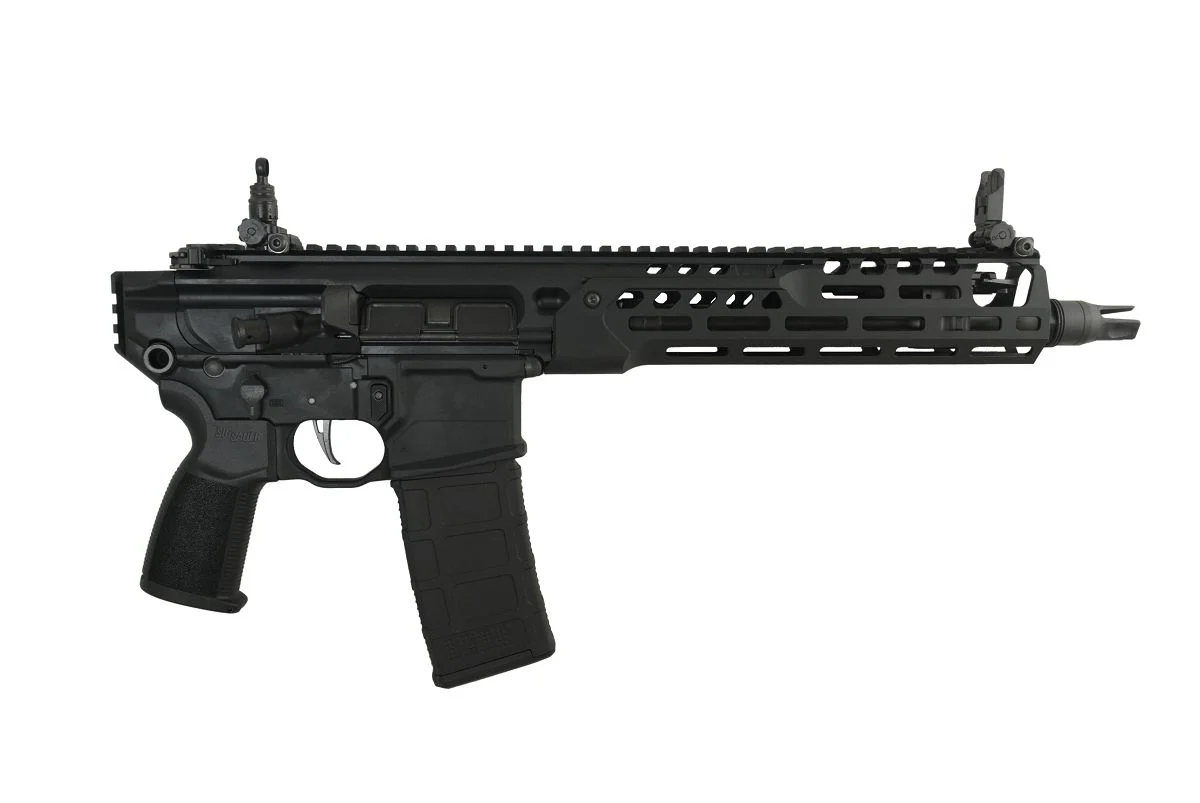 Sig Sauer MCX-Spear LT Pistol LE - Black - 30 Rounds | 11.5" Barrel | Polymer Grips