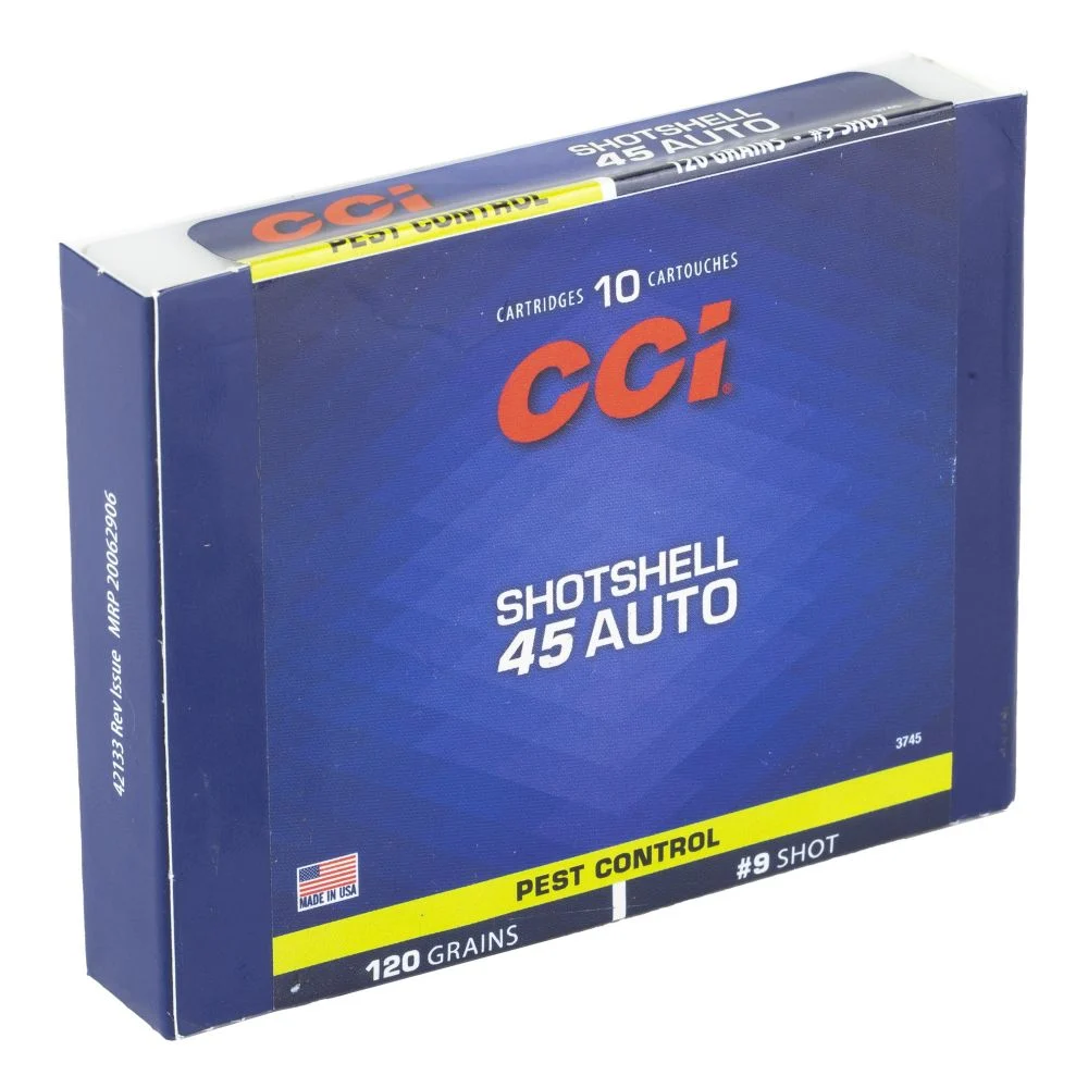 CCI Shotshell 45 ACPbirdshot #910rd - Aluminum Casing