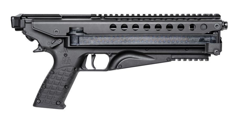 Kel-Tec P50 5.7x28 Pistol 9.6" Threaded Barrel 50+1 - 50+1 Rounds | 9.6" Barrel | Polymer Grips | Blue/Black