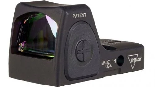 Trijicon RMRcc 1x 6.5 MOA Red Dot Sight - CR2032 Battery | 1x Fixed Magnification | 1.80" Length | Fixed Magnification Magnification