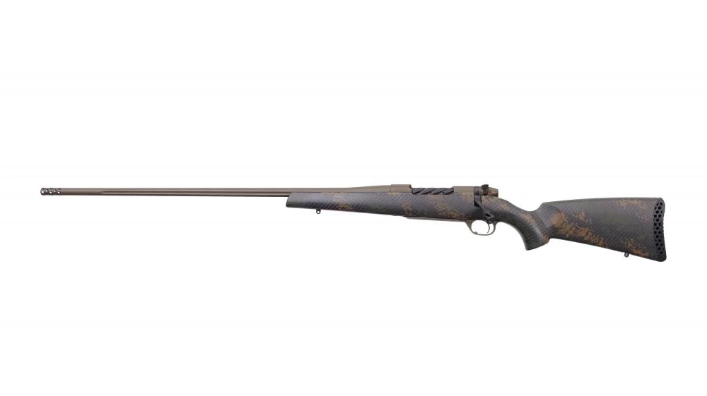 Weatherby Mark V Backcountry 2.0 7mm PRC Left Hand - 3+1 Rounds | 24" Barrel | Brown Stock | Carbon Fiber