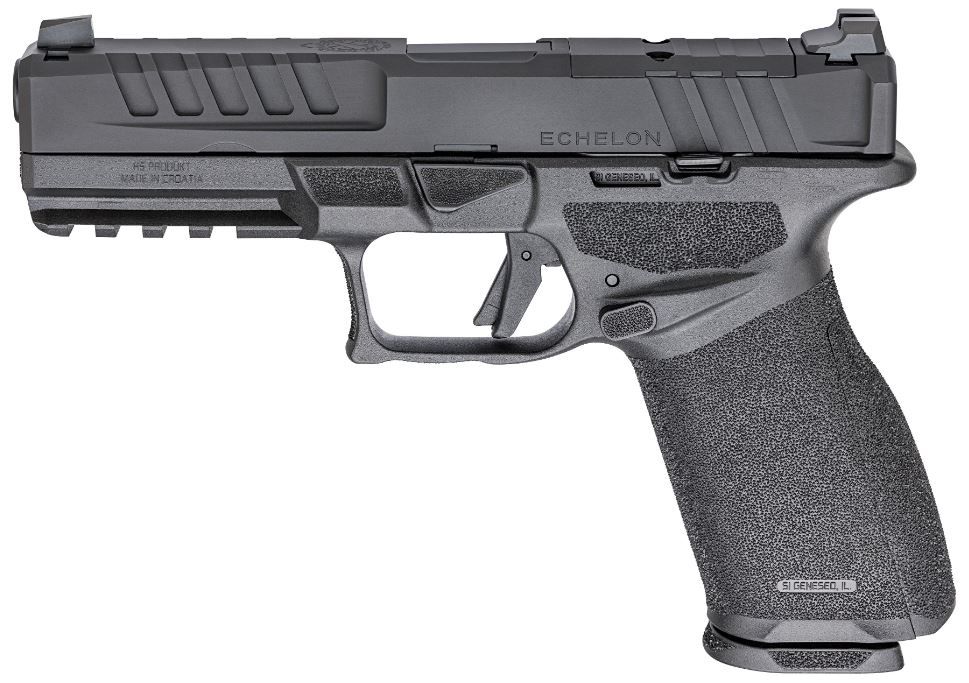 Springfield Armory Echelon 9mm 4.5" Optics Ready Slide U-Dot Rear Sight 17/20+1 Capacity - 20+1 Rounds | 4.5" Barrel | Blue/Black