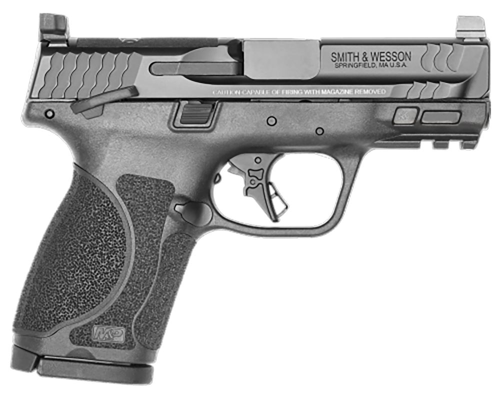 Smith & Wesson M&P 9 M2.0 Optic Ready Compact Series Thumb Safety 9mm Pistol - 15 Rounds | 3.6" Barrel | Polymer Grips