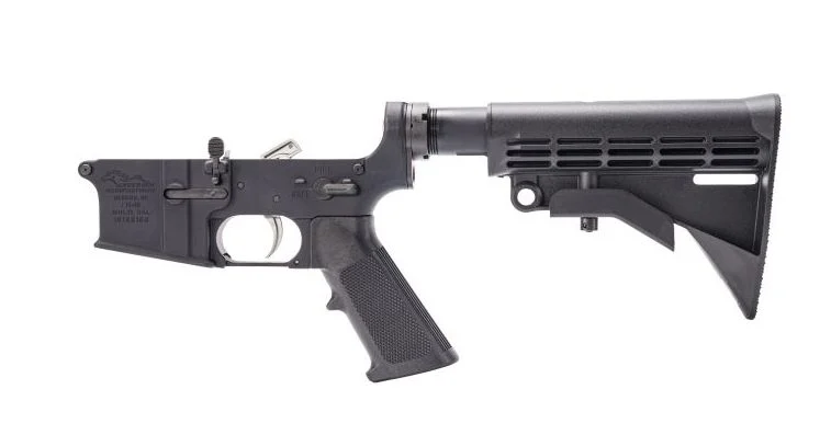 Anderson Manufacturing AR-15 Complete 223 Remington/5.56 NATO Lower Receiver - Blue/Black