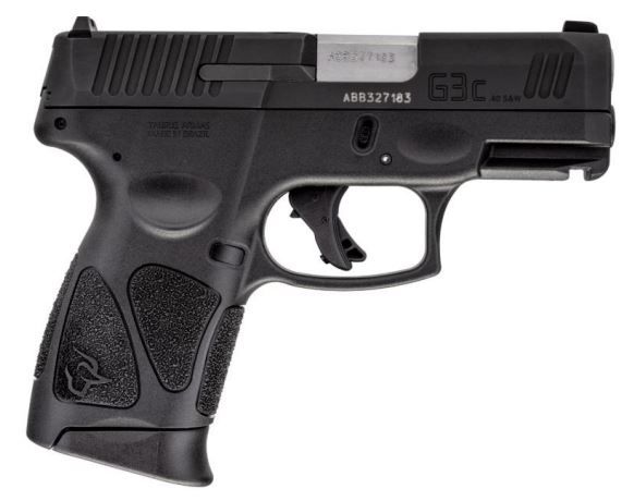 Taurus G3C .40S&W Black 3.26" 10+1 - 10+1 Rounds | 3.26" Barrel | Blue/Black